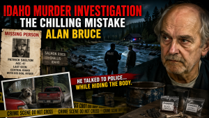 Idaho officers during a murder investigation tied to Alan Bruce and Patrick Shelton