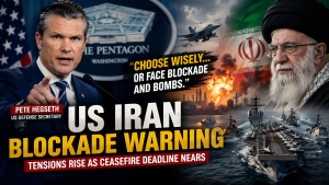 US Iran Blockade Warning “Choose Wisely” or Face Devastating Consequences