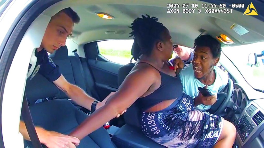 Suspended Plates Stop Turns Chaotic After Couple Refuses Tow