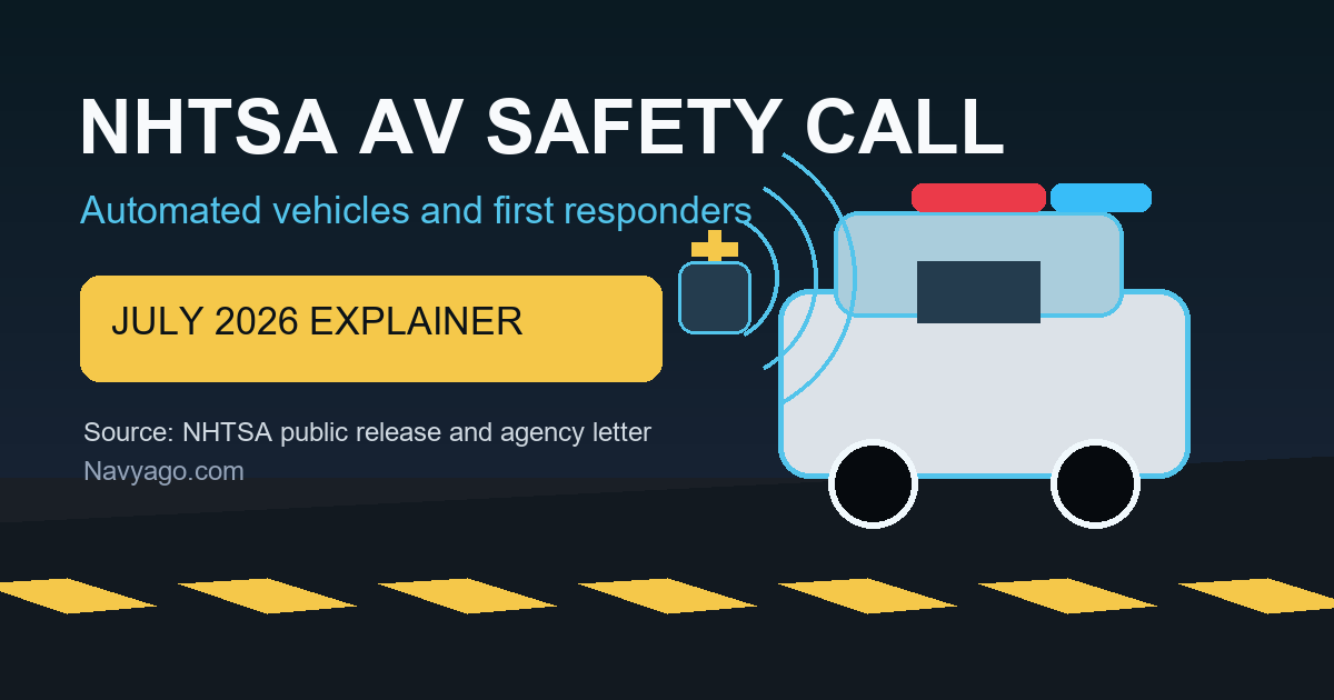 automated vehicle first responders safety explainer cover image