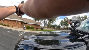 Queen Creek police shooting outside church source footage