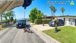 Azusa deputy knife shooting video