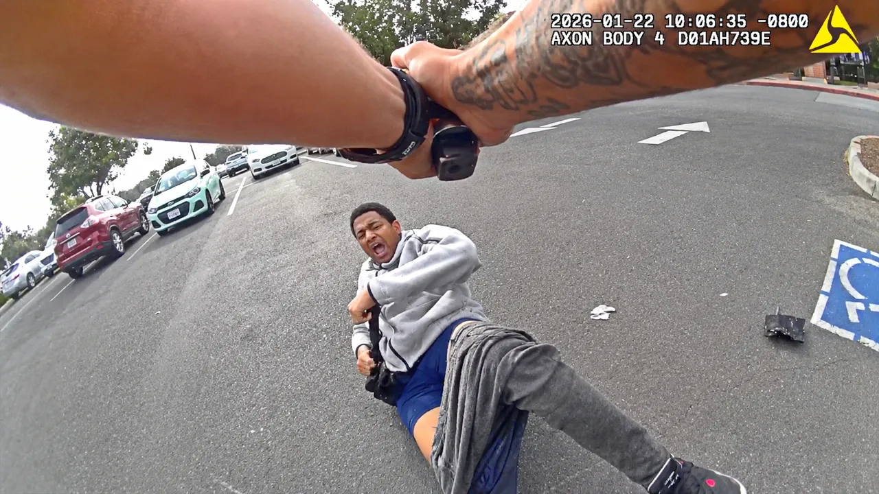 Riverside bag reach police shooting video