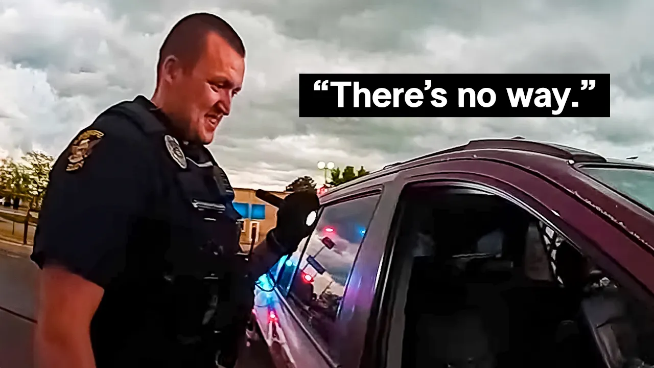 Ohio raccoon traffic stop video