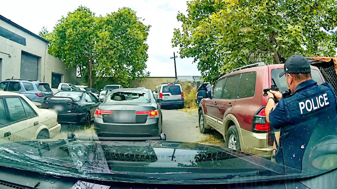 Vallejo police shootout video