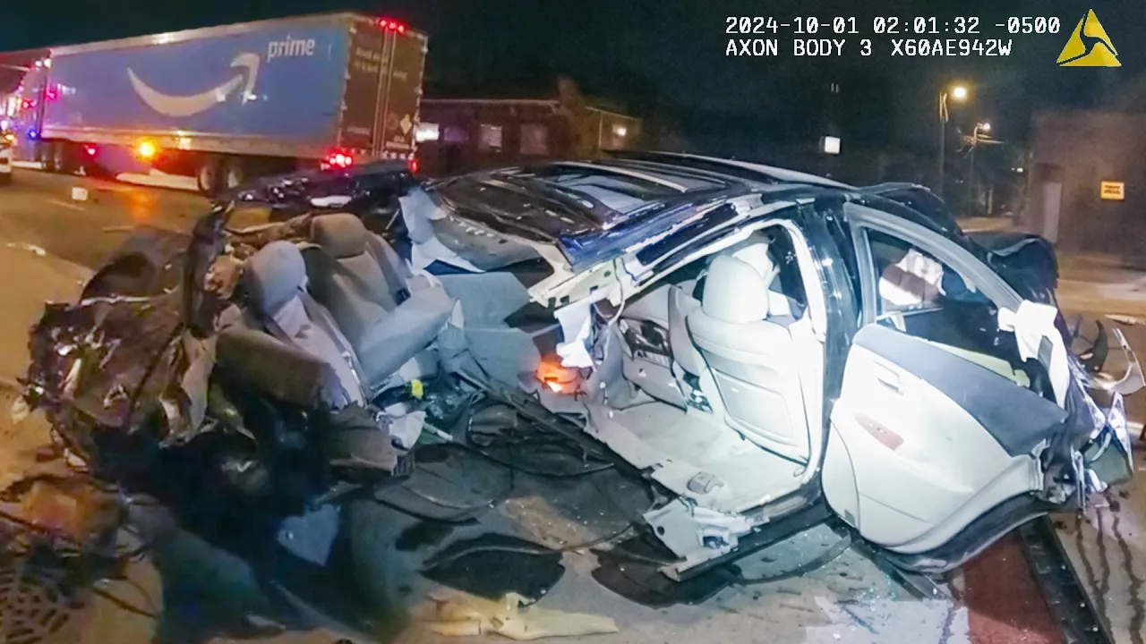 Chicago fatal crash dashcam video