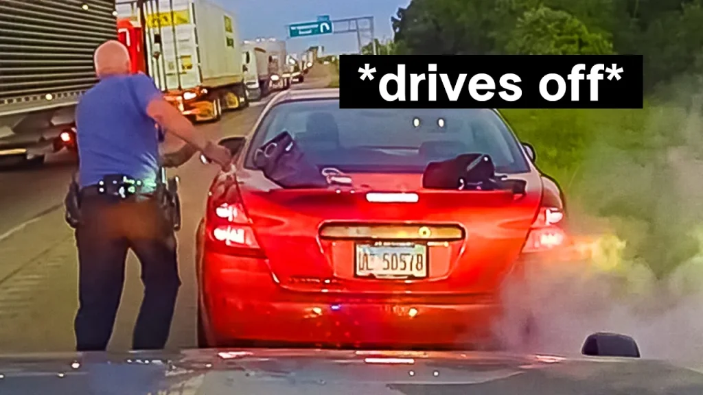 passenger crash after traffic stop