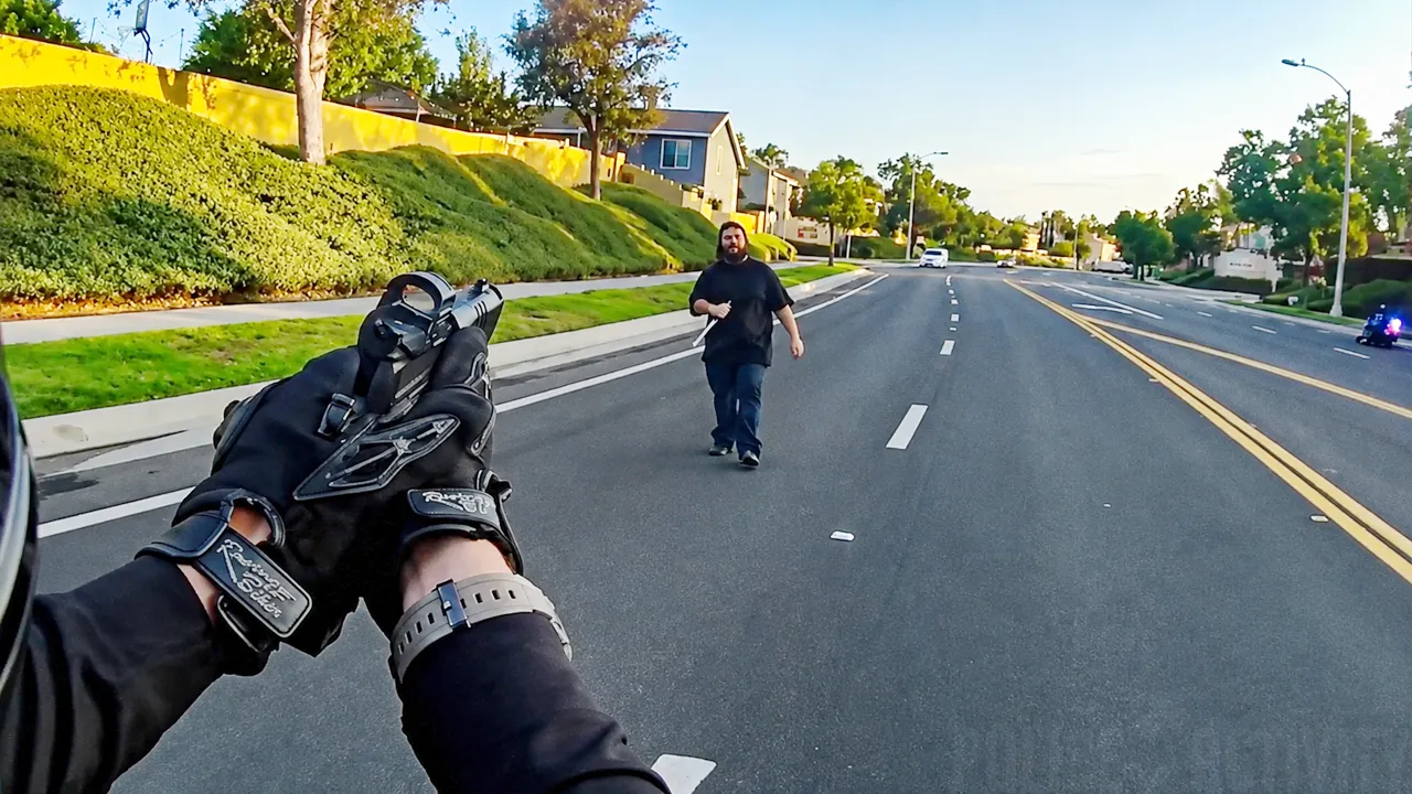 Corona Parkridge knife shooting video