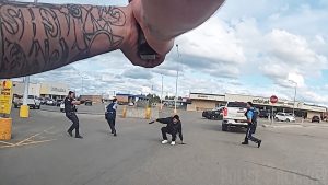 Fairbanks armed foot pursuit video