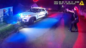 Dayton stolen police cruiser crash video