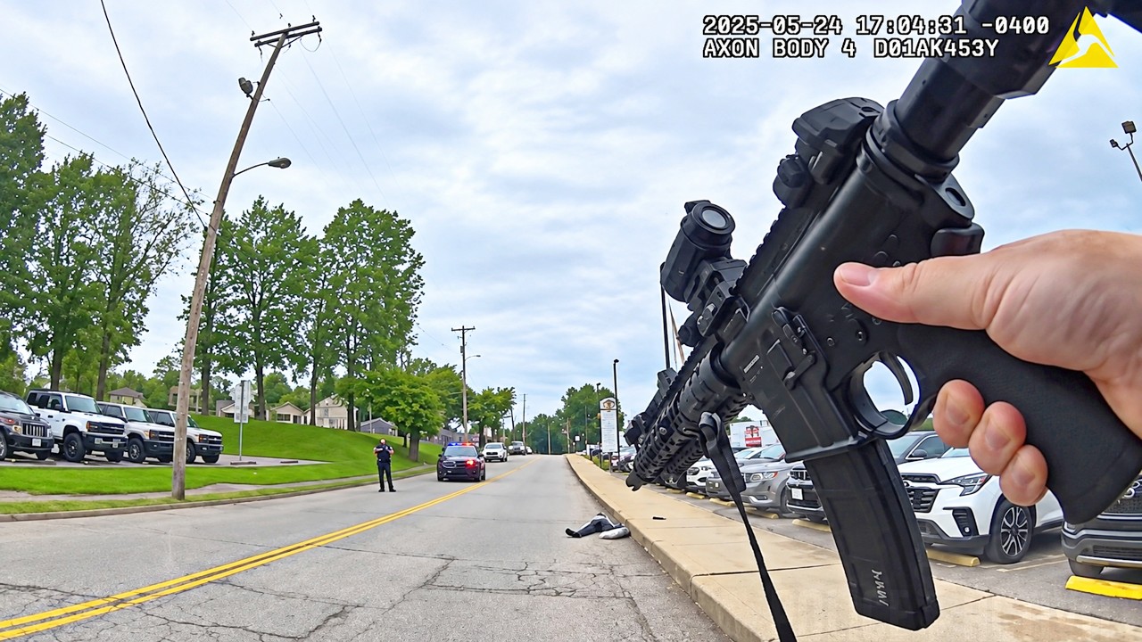 Steubenville dealership shooting video