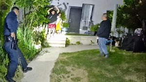 LAPD Glenn Avenue shooting video