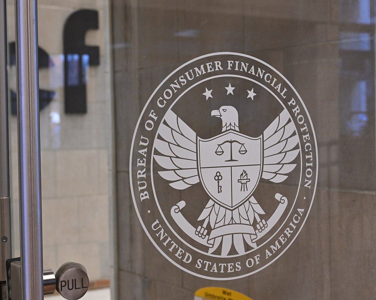 Consumer Financial Protection Bureau official seal and signage