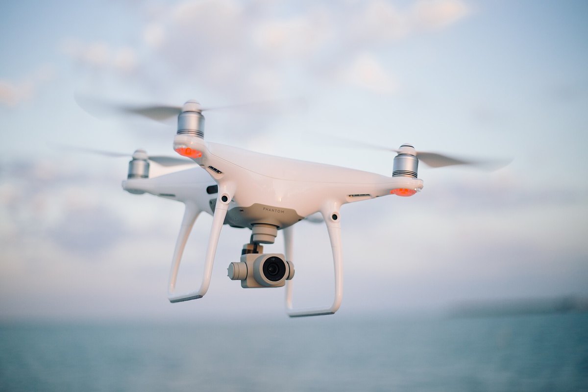 Cinco De Mayo gun threat - aerial camera drone tracking suspect vehicle