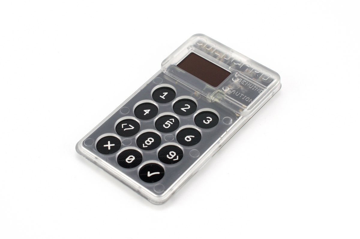 Hardware wallet used to hold cryptocurrency keys offline