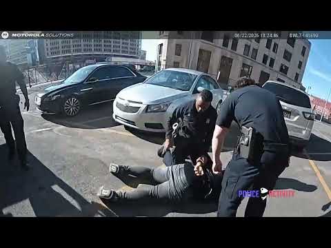 Detroit Officer Shoots Armed Teen, source video frame 1