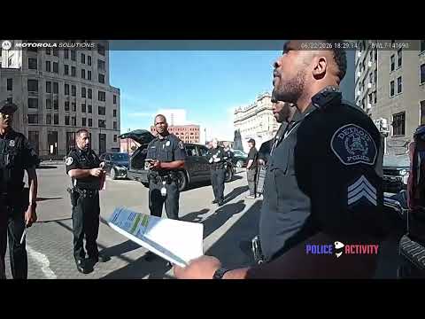 Detroit Officer Shoots Armed Teen, source video frame 2