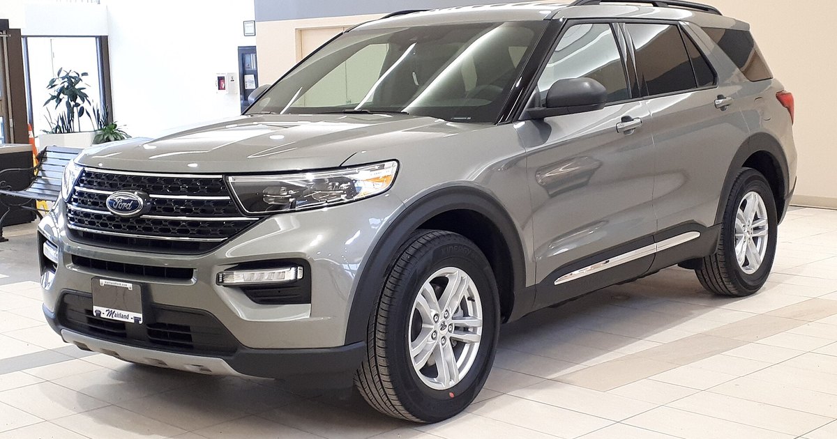 Ford Explorer SUV front profile illustrating NHTSA power seat recall safety campaign