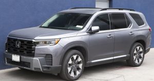 2026 Honda Pilot Elite, a model named in the rear subframe bolt recall