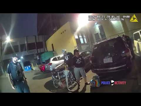 Cambridge police shooting, source video frame 2